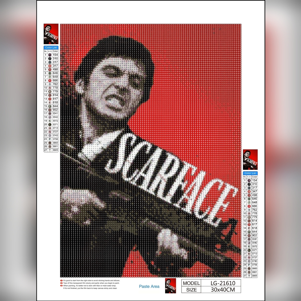 Scarface DIY 5D Diamond Painting